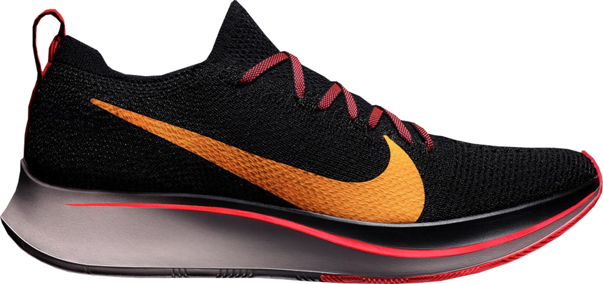 Nike Zoom Fly Flyknit Black Flash Crimson StockX News