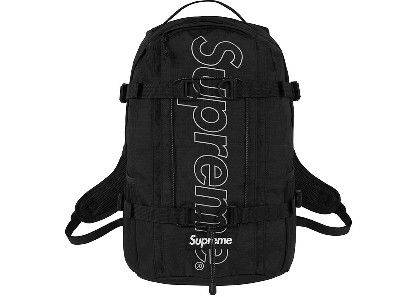 Supreme Backpack 2018fw BLACK иеххеи