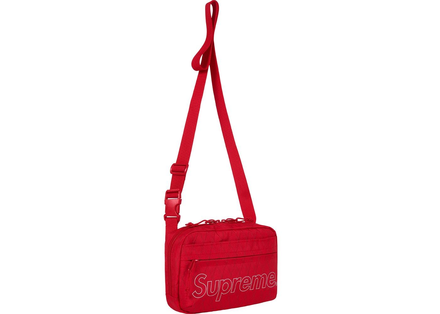 Supreme シュプリーム SS18 Shoulder Bag 赤 入手困難☆関税/送料込☆Supreme Shoulder Bag (SS18) 赤