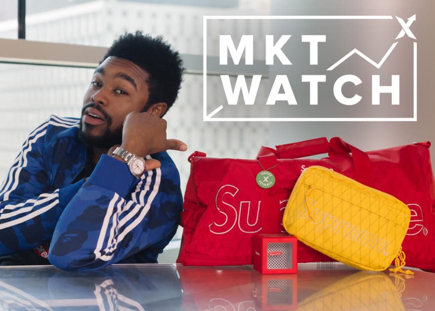 StockX MKT Watch: Nigel Sylvester's Jordan 1s Win, Supreme Bag Bounty, And Streetwear Goes Sonic