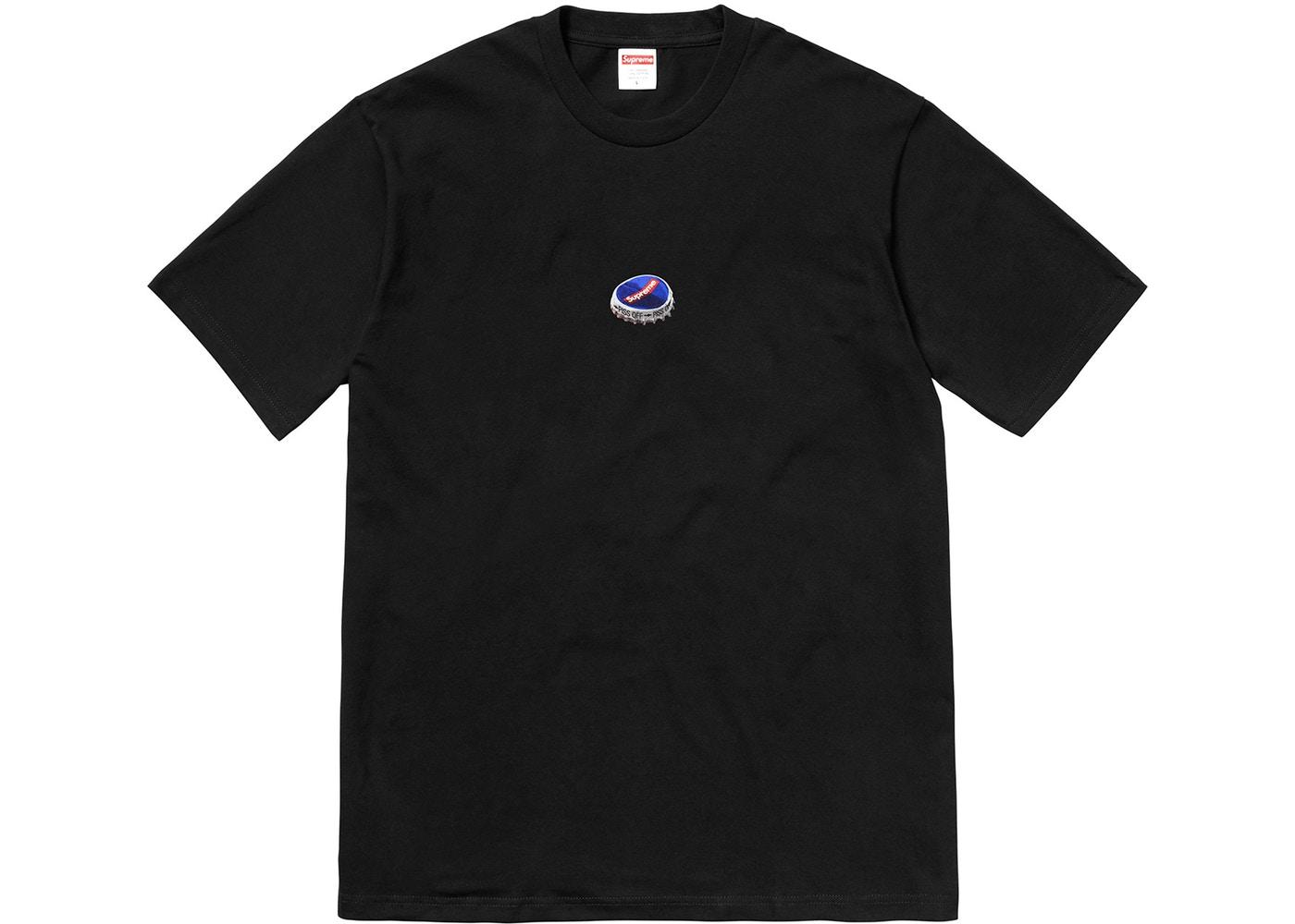 Supreme Bottle Cap Tee Black