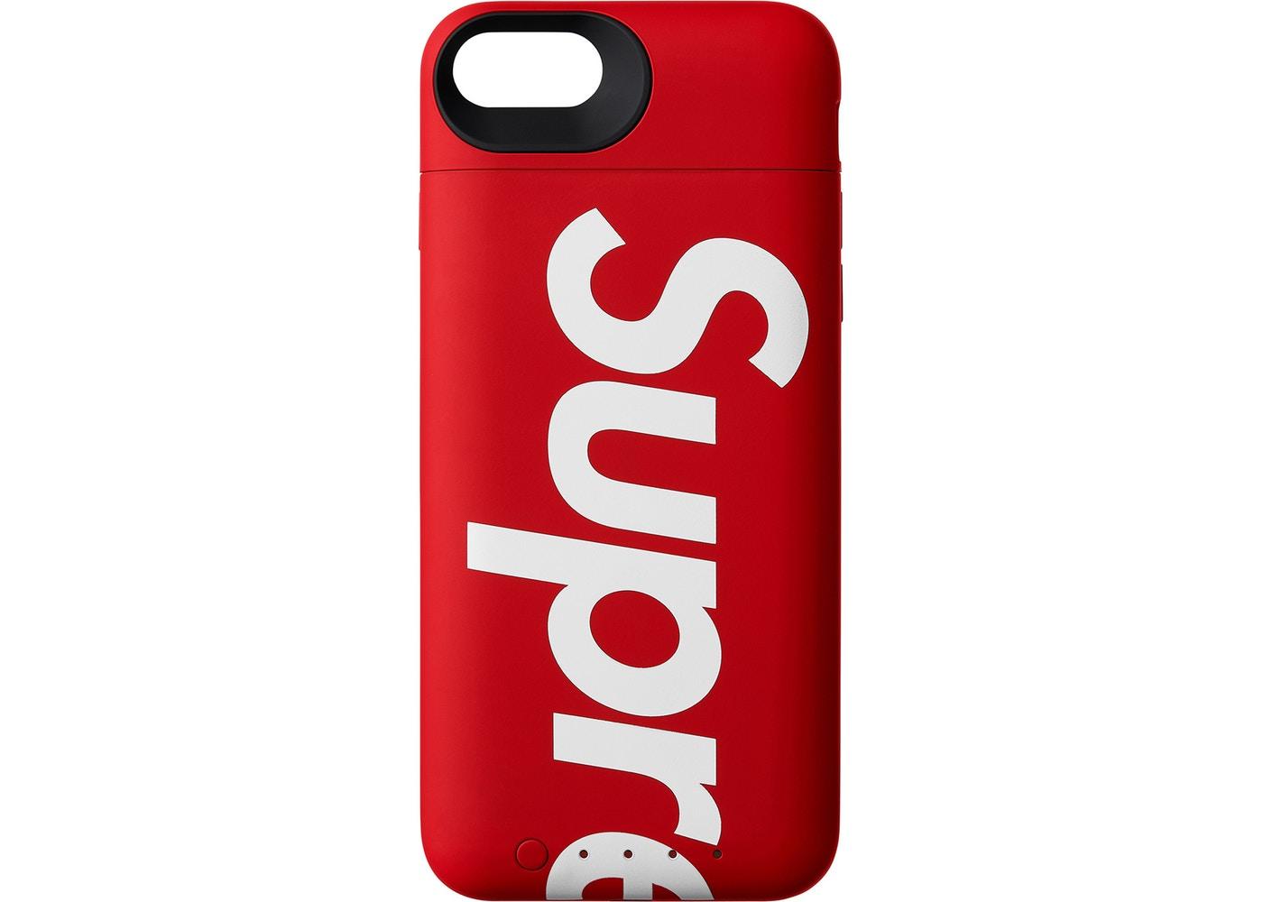 Supreme Mophie Juice Pack iPhone 8 Red