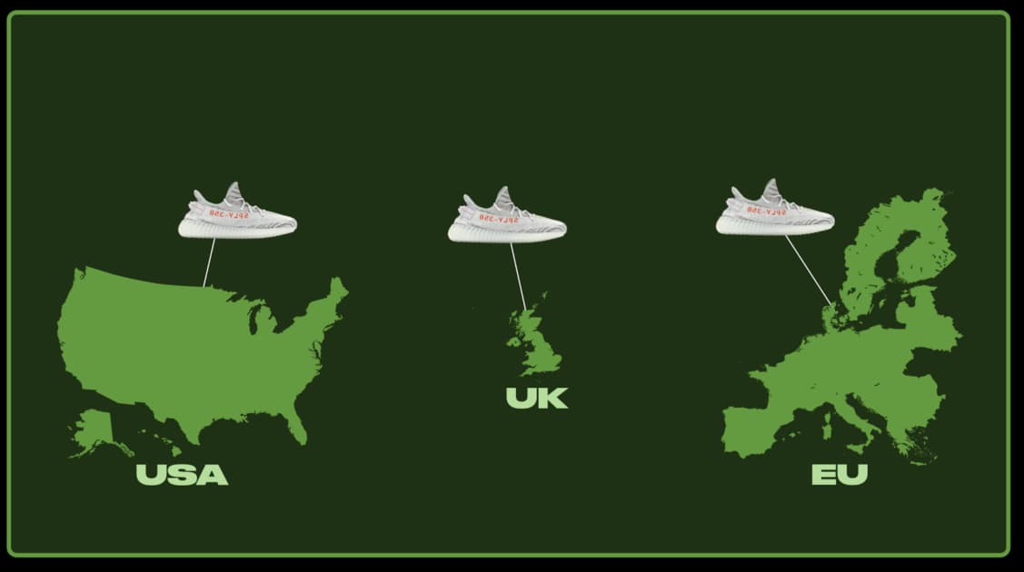 Transatlantic Alliance? Comparing Sneaker Popularity Across Countries and Continents