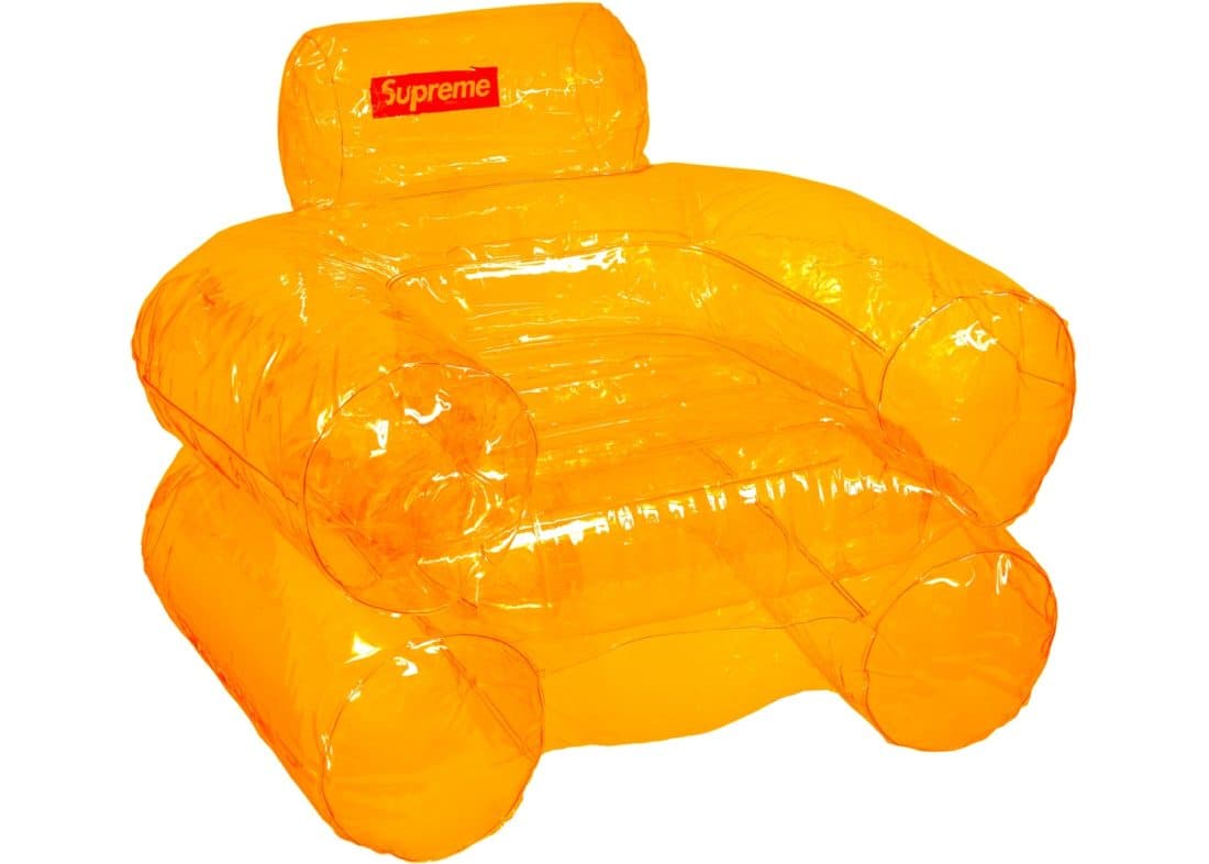 Supreme Inflatable Chair Amber - StockX News