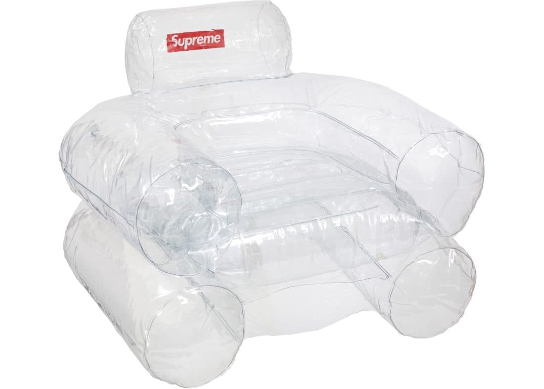Supreme Inflatable Chair Clear