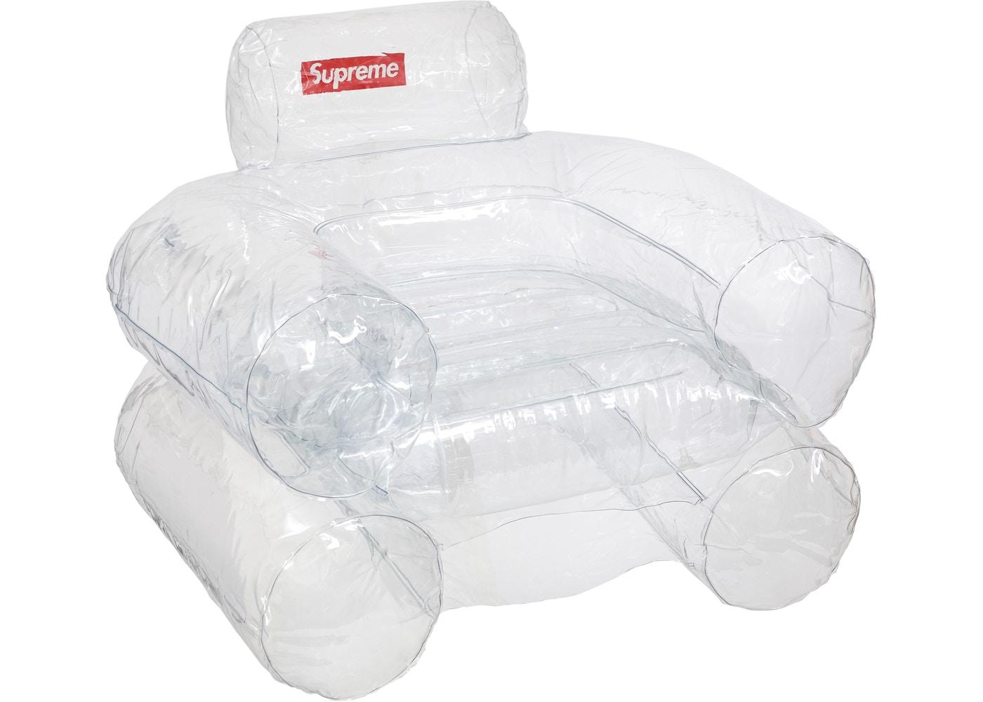 Supreme Inflatable Chair Clear