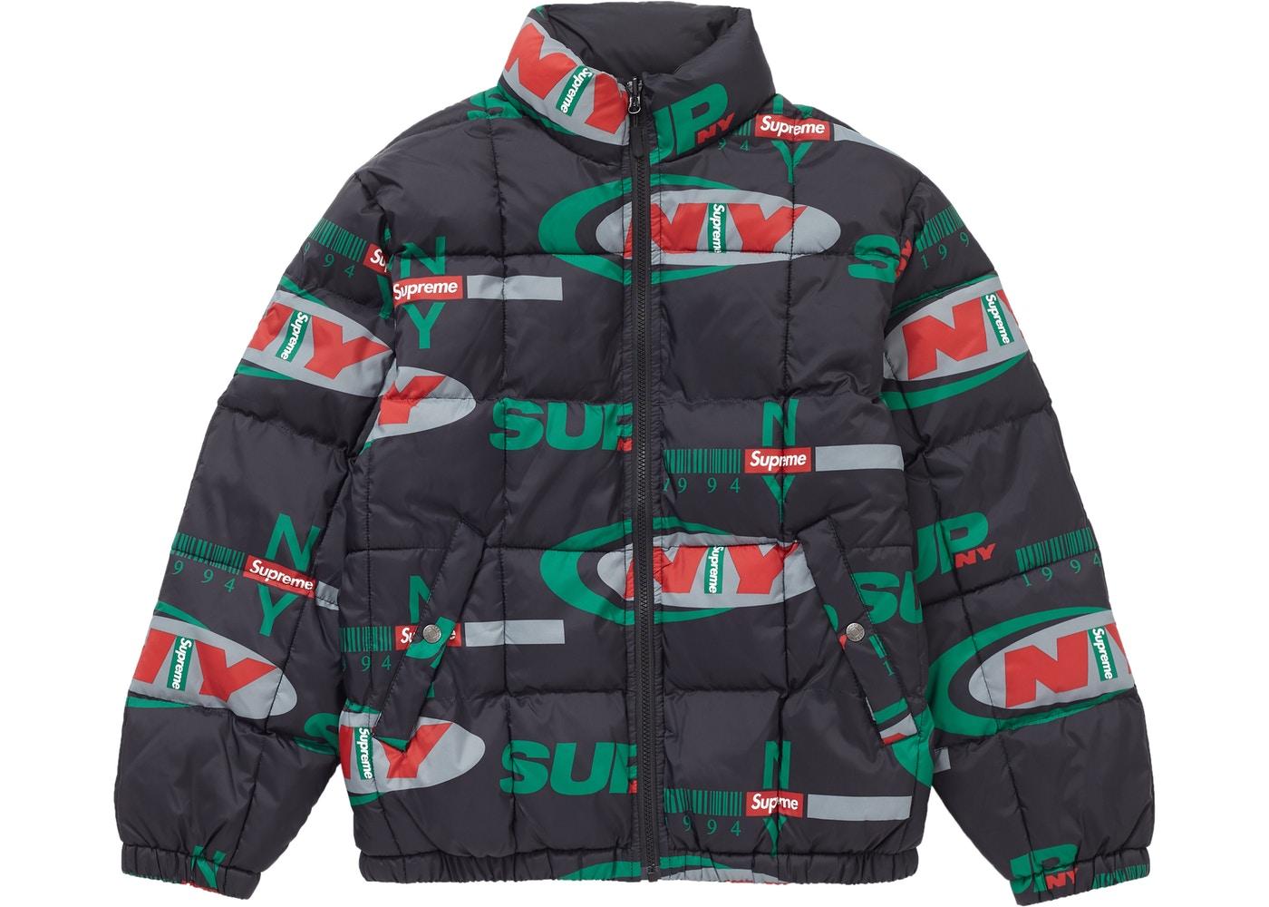 Supreme NY Reversible Puffy Jacket Black - StockX News