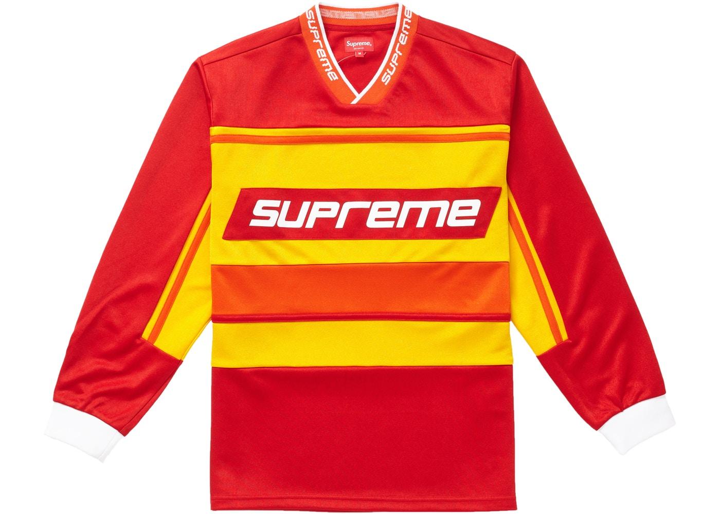 Supreme Warmup Hockey Jersey Red - StockX News