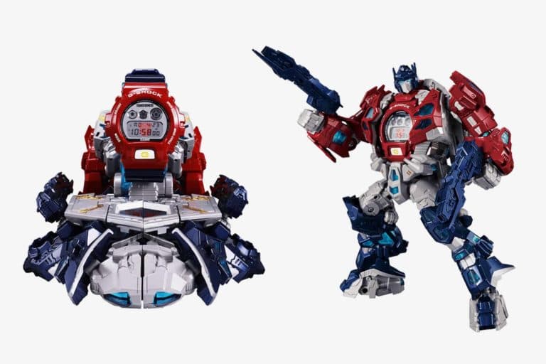 Casio Teams Up with Transformers for 35th Anniversary G