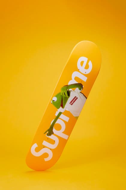 supreme Kermit カーミット スケボー デッキ Supreme スケートボード カーミット シュプリーム スケート