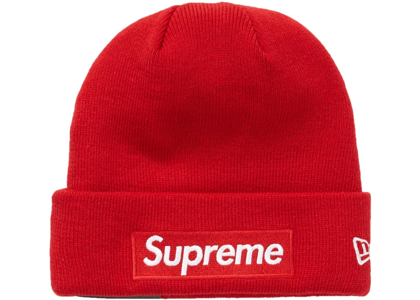 Supreme box logo beanie hot sale retail