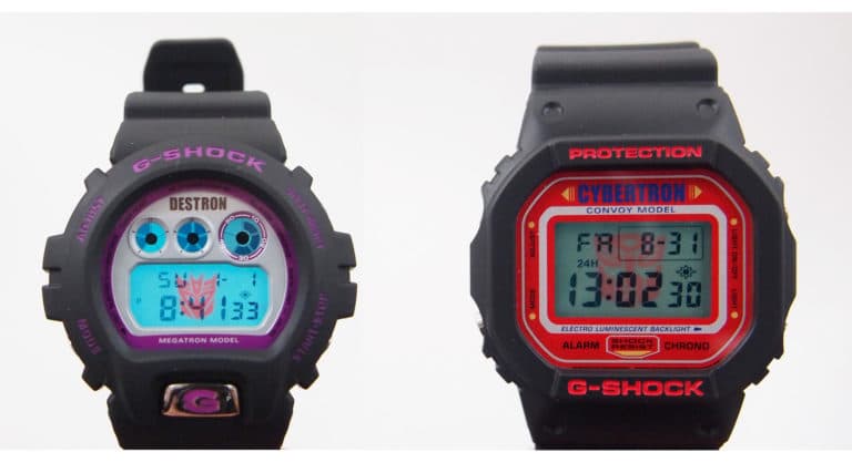 Casio Teams Up with Transformers for 35th Anniversary G Casio Teams Up with Transformers for 35th Anniversary G