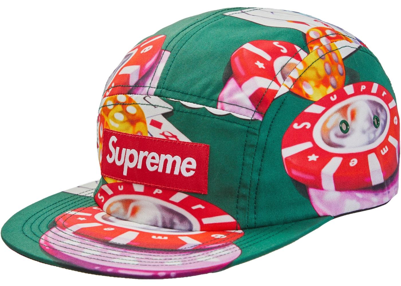 Supreme Casino Camp Cap Green