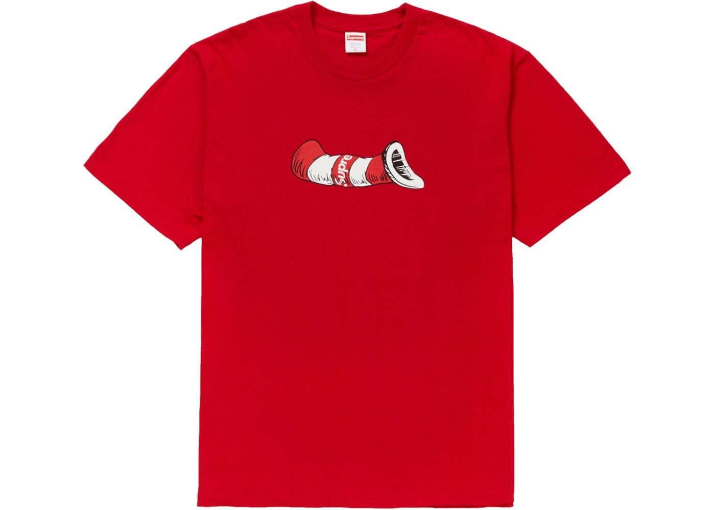 Supreme Cat in the Hat Tee Red