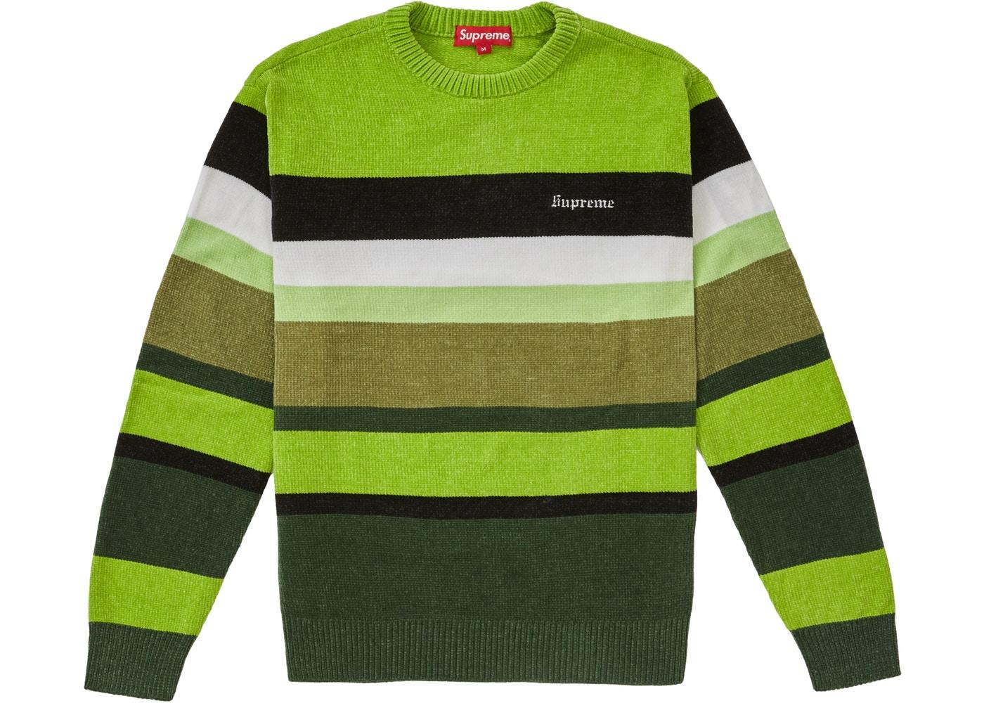 Supreme Chenille Sweater Green