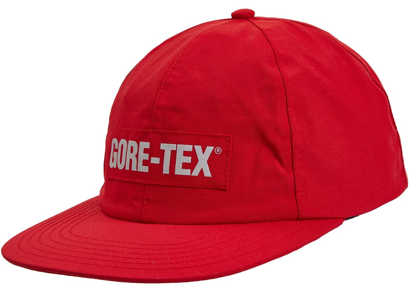 Supreme GORE TEX 6 Panel Hat Red StockX News