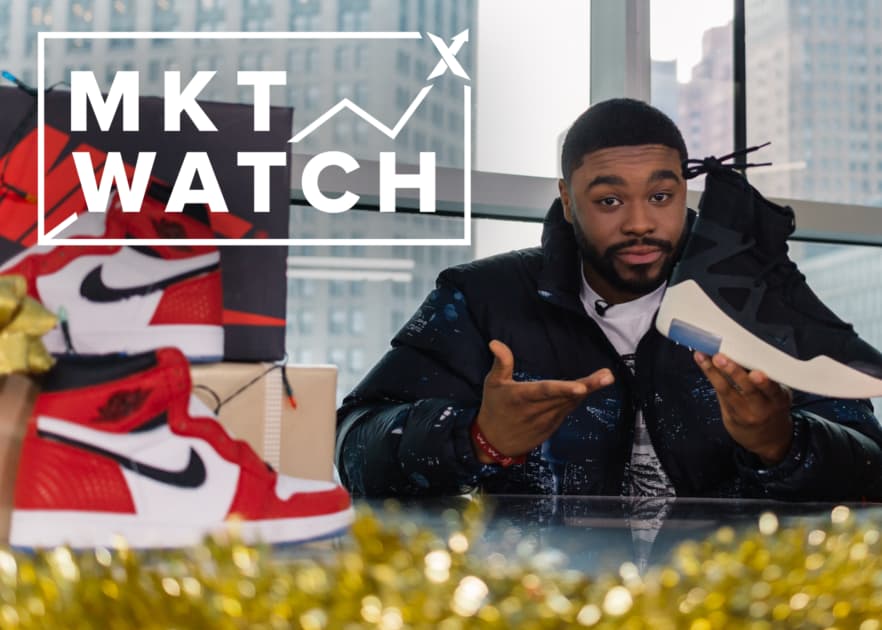 StockX MKT WATCH: Spider-Man Origin Story 1s, Jerry Lorenzo’s Fear of God Nikes, and Supreme’s Santa