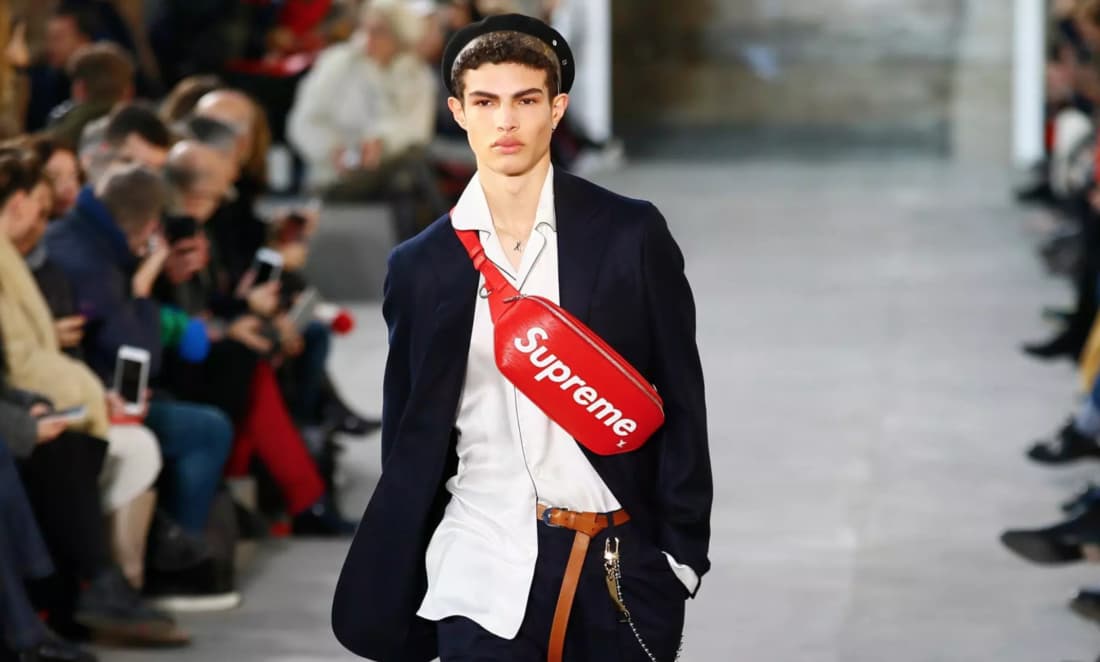 Supreme x Louis Vuitton Bum Bag EPI Red