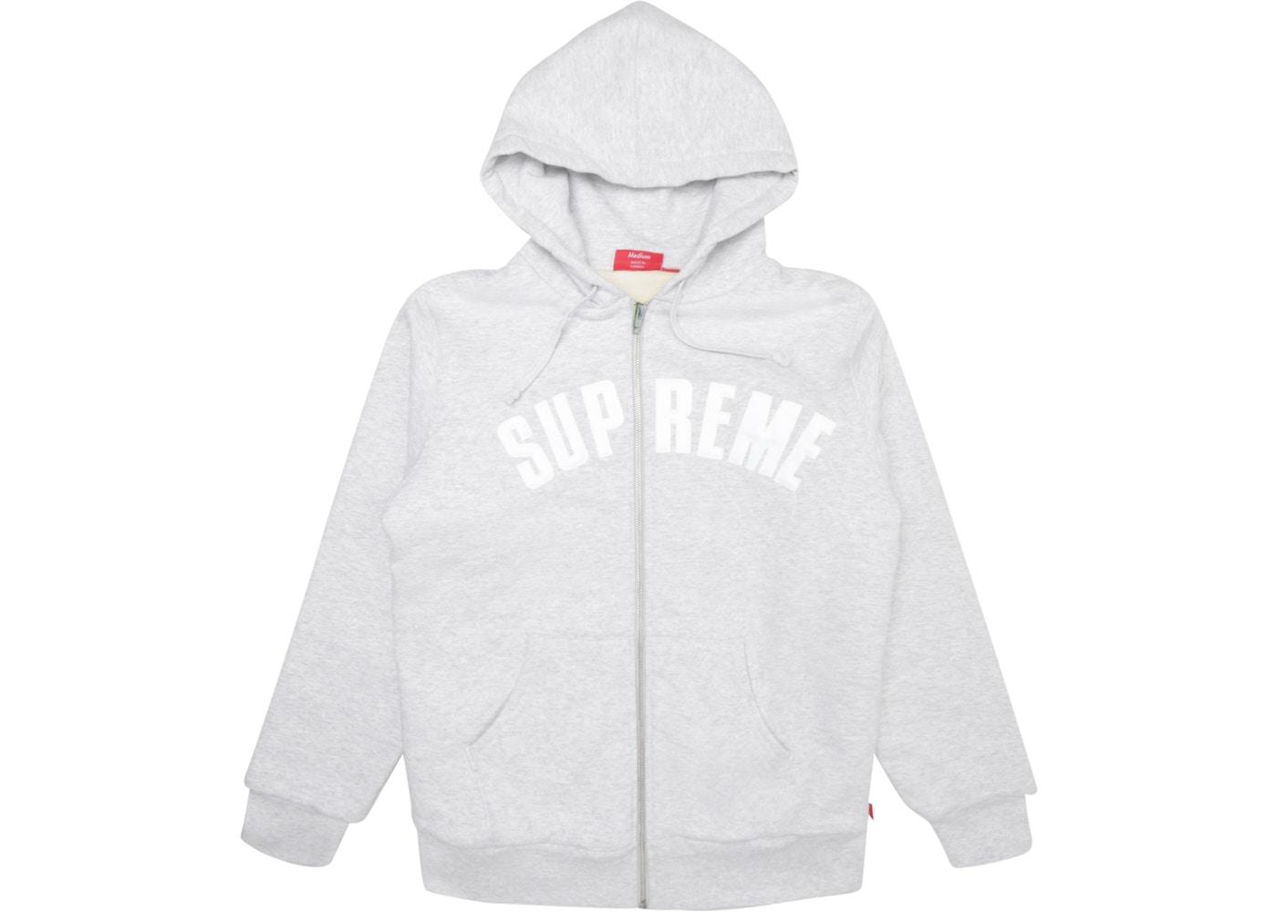 ストリート【S】supreme arc logo thermal sweatshirt