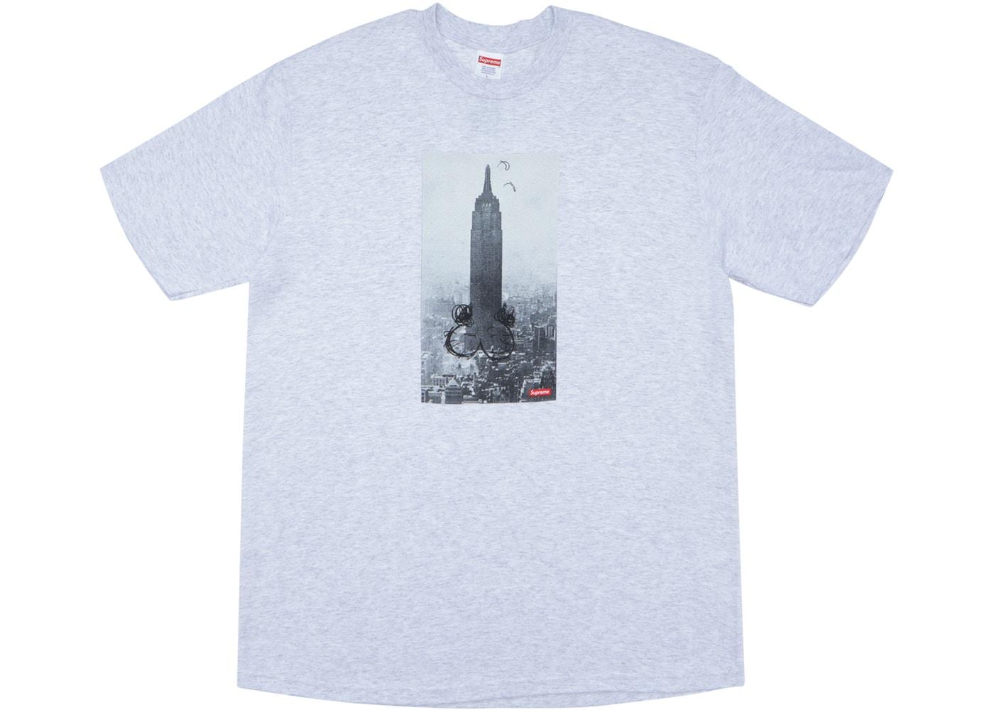 Supreme Mike Kelley Empire State Building Tee Heather Grey