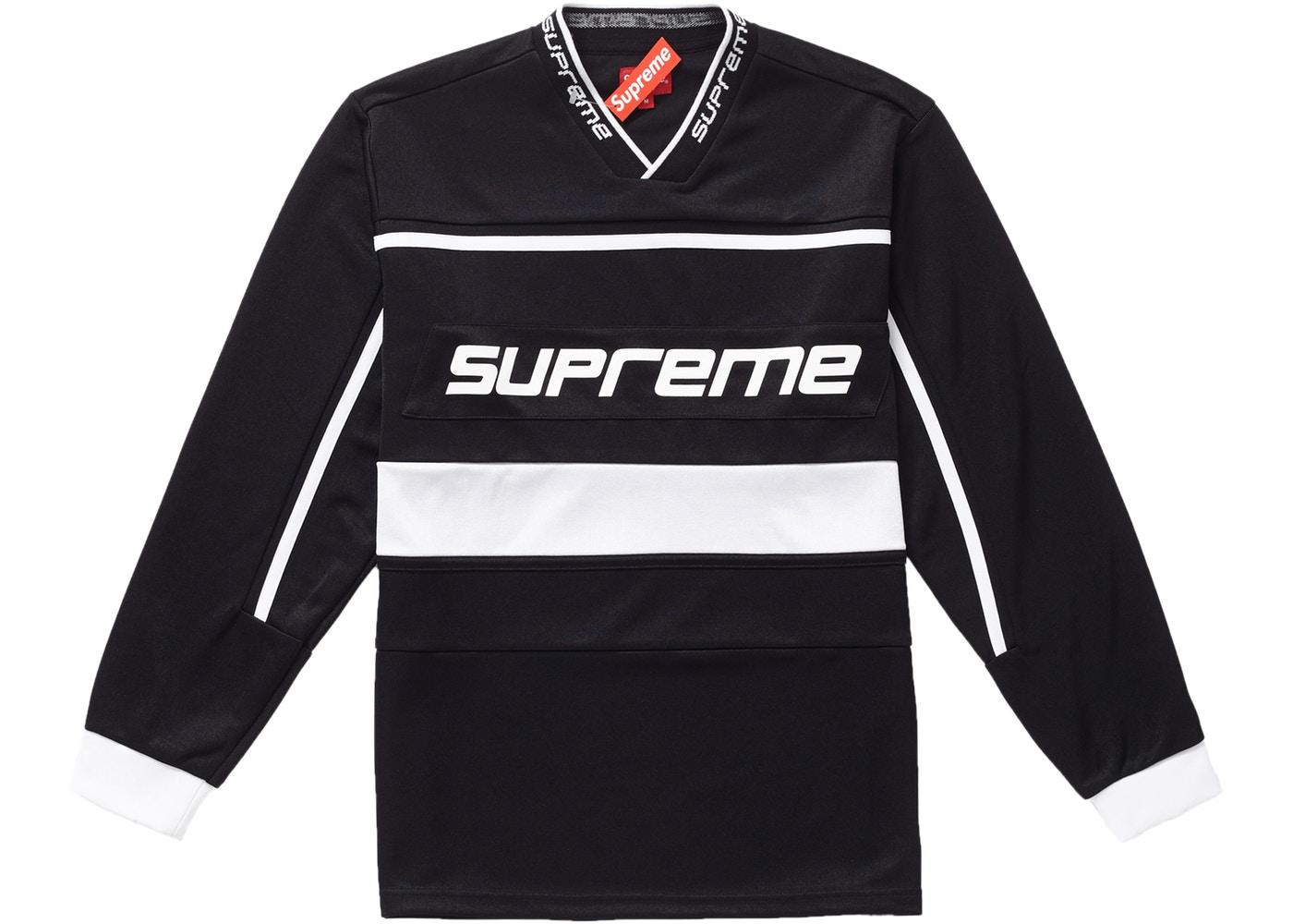 Supreme Warm Up Hockey Jersey Black