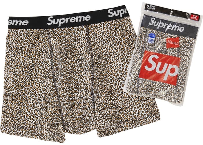 Supreme, Underwear & Socks, Supreme Hanes Boxer Briefs 4 Pack Black Small