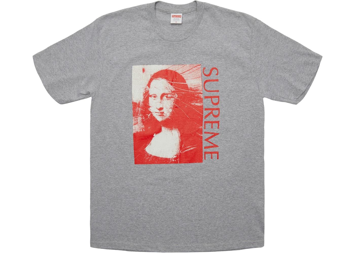 Supreme Mona Lisa Tee Heather Grey