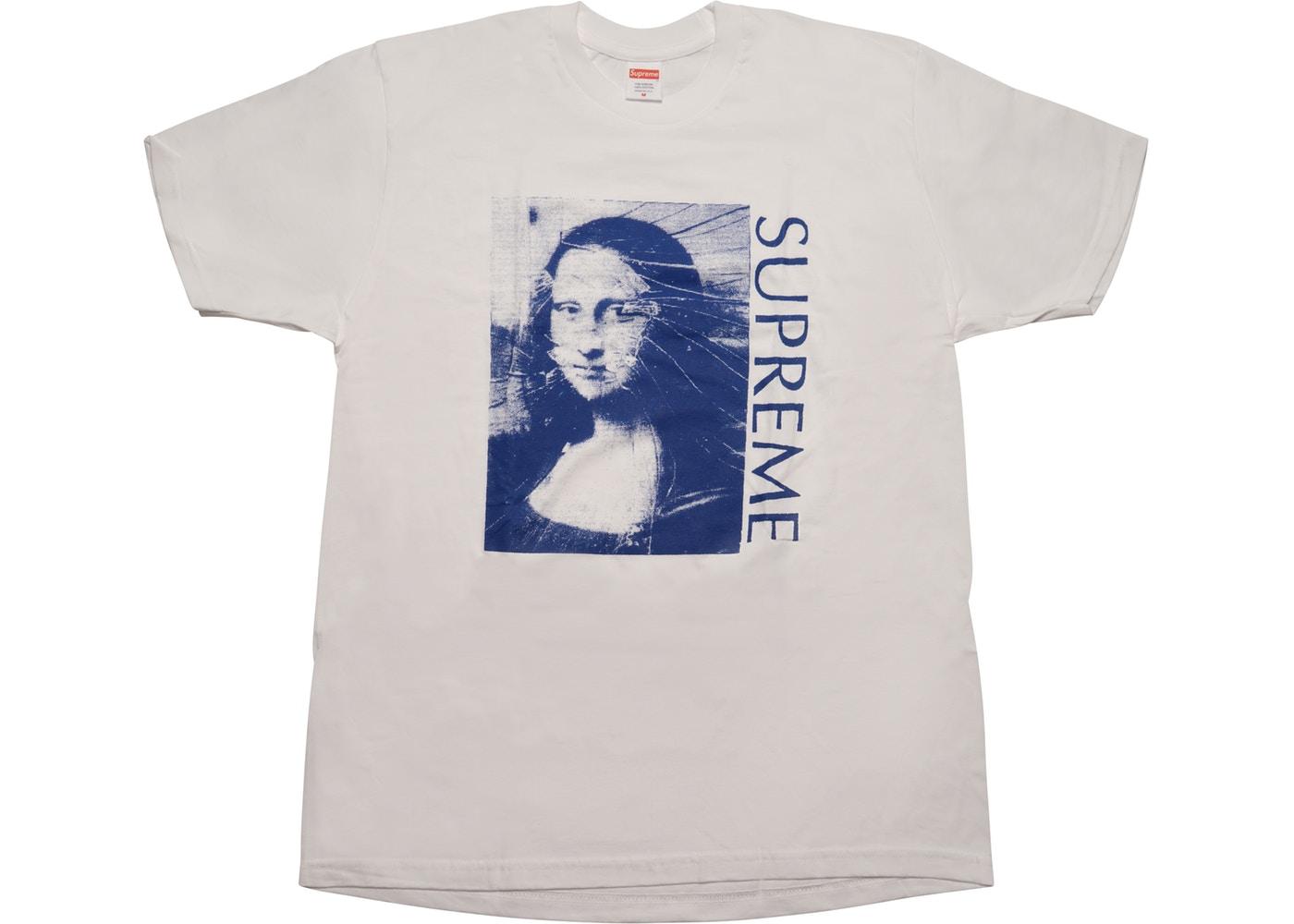 Supreme Mona Lisa Tee White Spring/Summer 2018