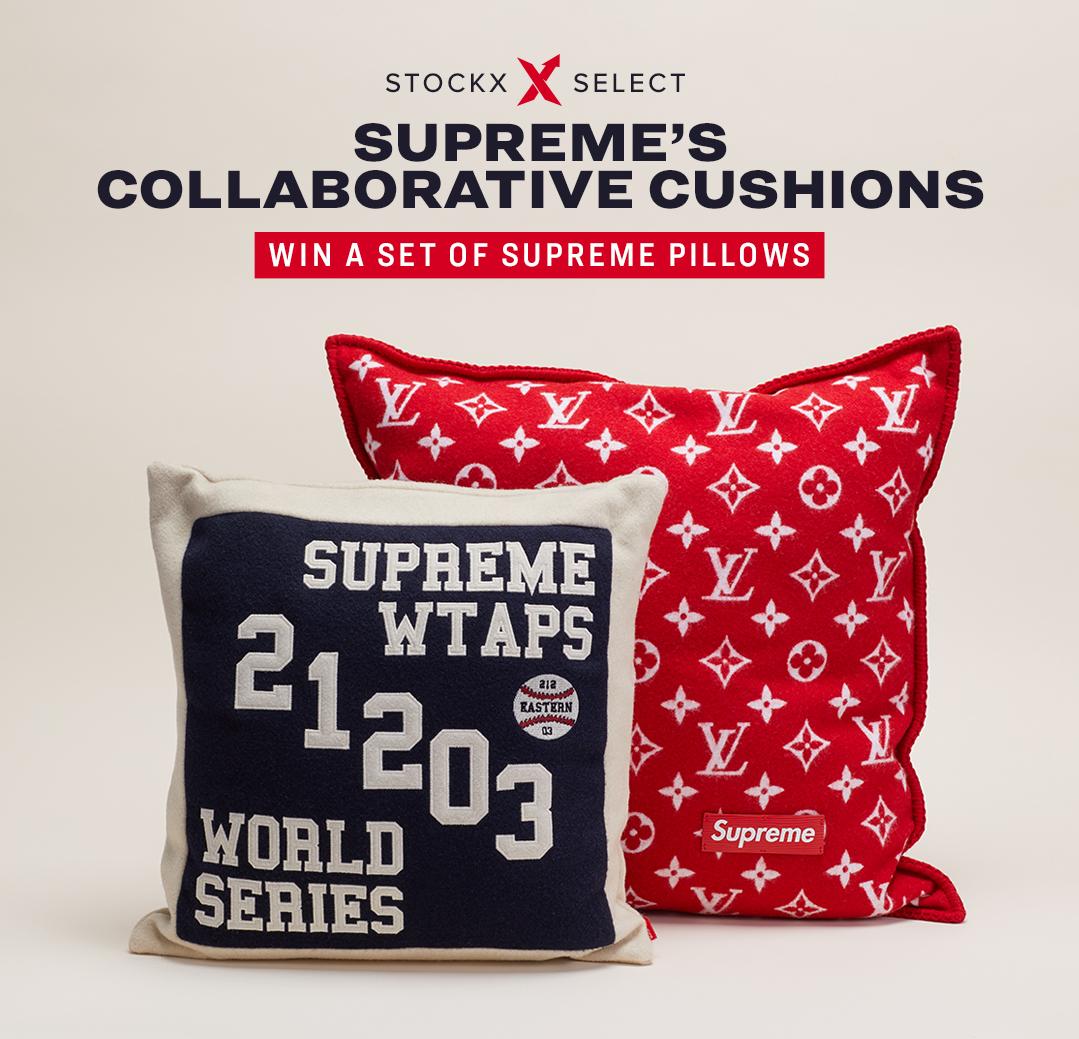 StockX Select: Win A Set Of Supreme Collaborative Cushions