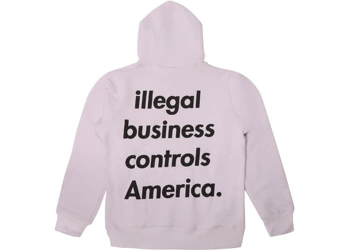 illegal business hoodie