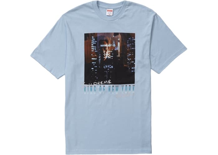 Supreme King of New York Tee Light Blue