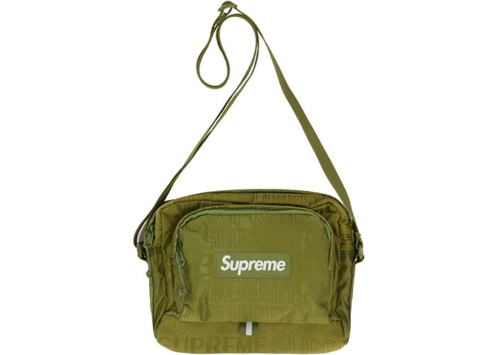 Supreme Shoulder Bag Olive SS19