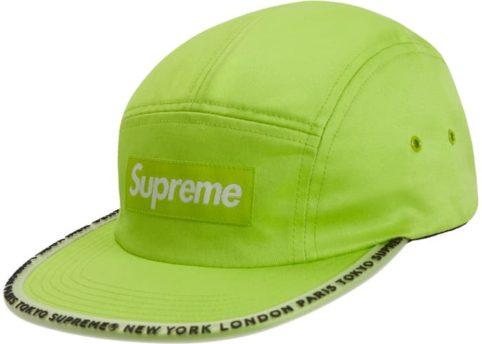 Supreme clear visor clearance hat