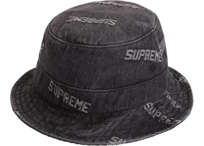 Supreme Denim Logo Crusher Hat Black - StockX News