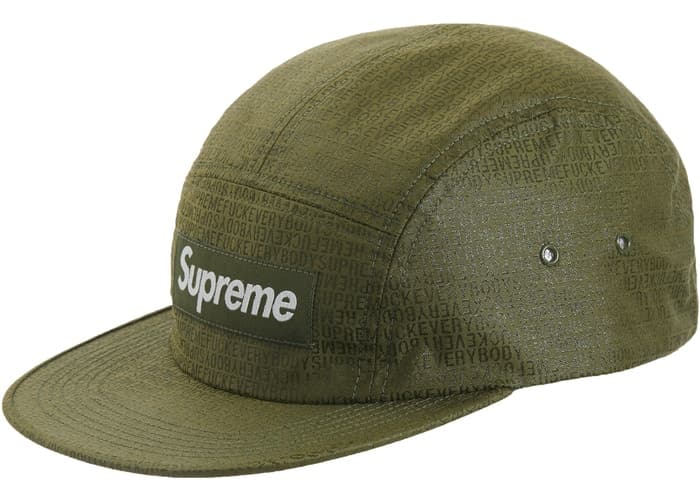 Supreme olive green hat online