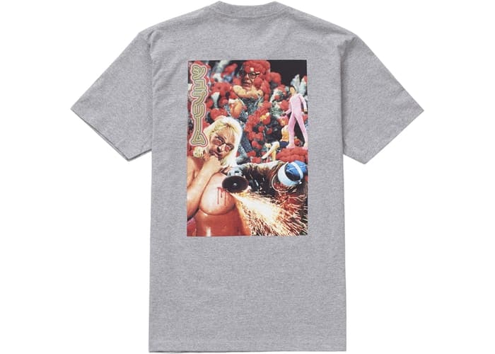 Supreme Sekintani La Norihiro Boobies Tee Heather Grey