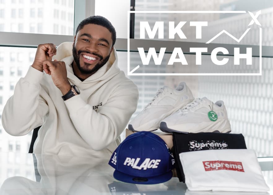 StockX MKT Watch: New FOG Drops, Supreme Swarovski Stunts & Jordan 4 Breds.