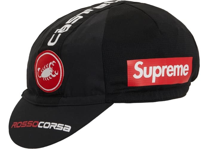 Supreme Castelli Cycling Cap Black