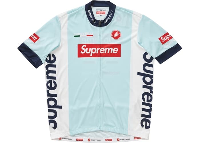 Supreme Castelli Cycling Jersey Light Blue - StockX News