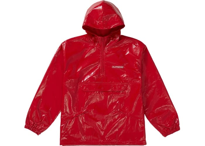 Supreme Crinkle Anorak Red