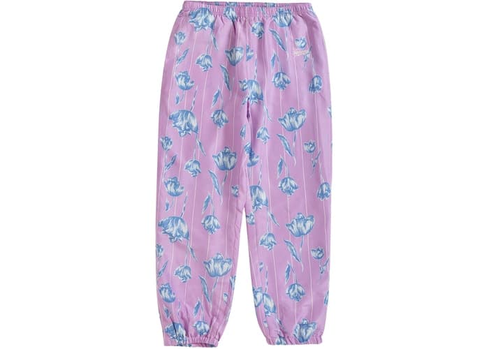 supreme floral silk track pant ユリ パンツ supreme floral silk track pant ユリ パンツ
