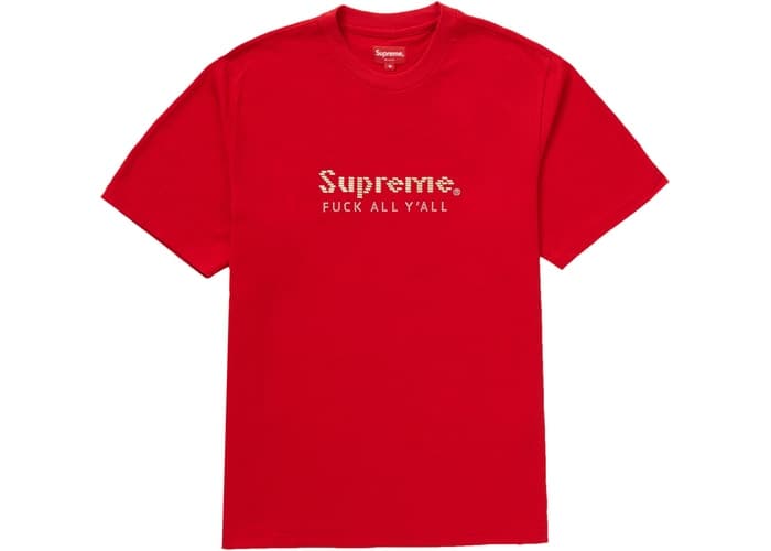 Supreme Fuck All Shirt シュプリーム シャツ