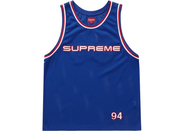 Supreme Rhinestone Basketball Jersey Royal - StockX News