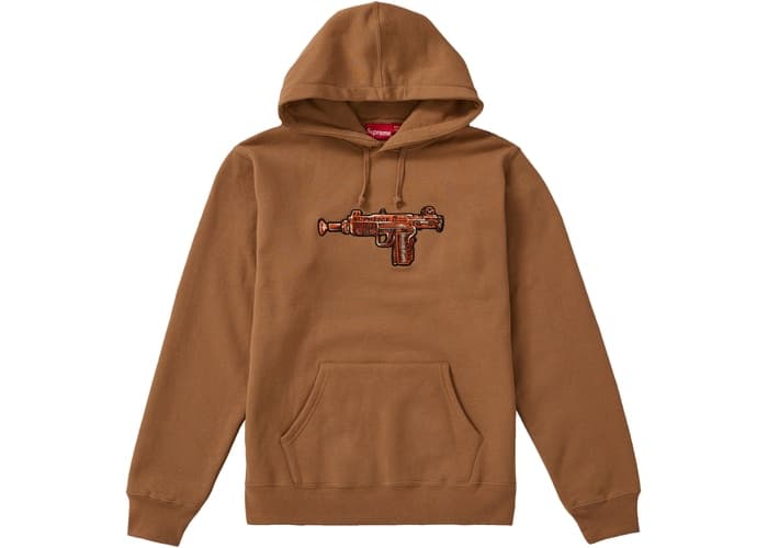 Supreme Toy Uzi Sweatshirt Brown