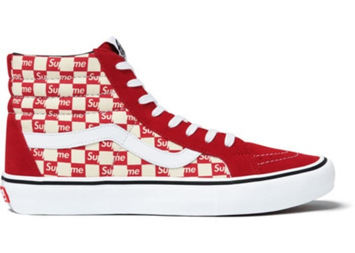 supreme checkered vans