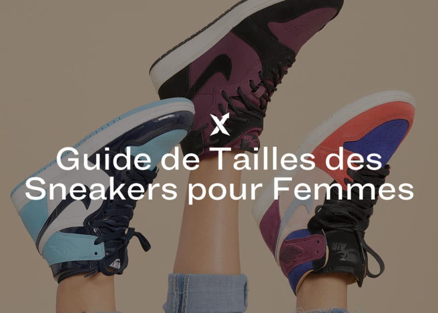 Guide de Tailles des Sneakers pour Femmes