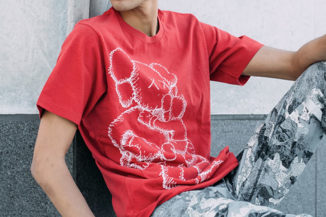 KAWS x Uniqlo UT 2016 Lookbook Image