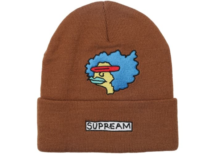 Supreme Gonz Ramm Beanie Rust Fall/Winter 2017