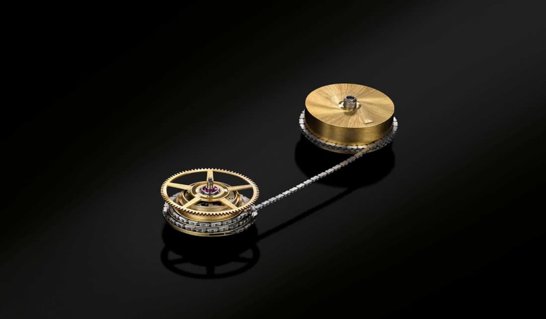 The Fusee and Chain mechanism isolated, credit A. Lange & Sohne