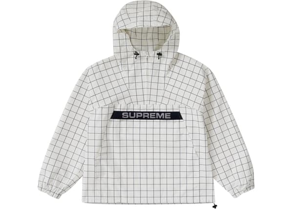 Supreme Heavy Nylon Anorak Windowpane - StockX News